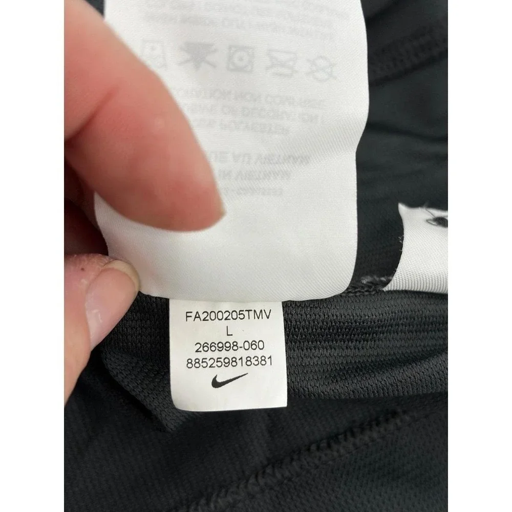 Nike, Black Lightweight Dri Fit Polo, Men's Large